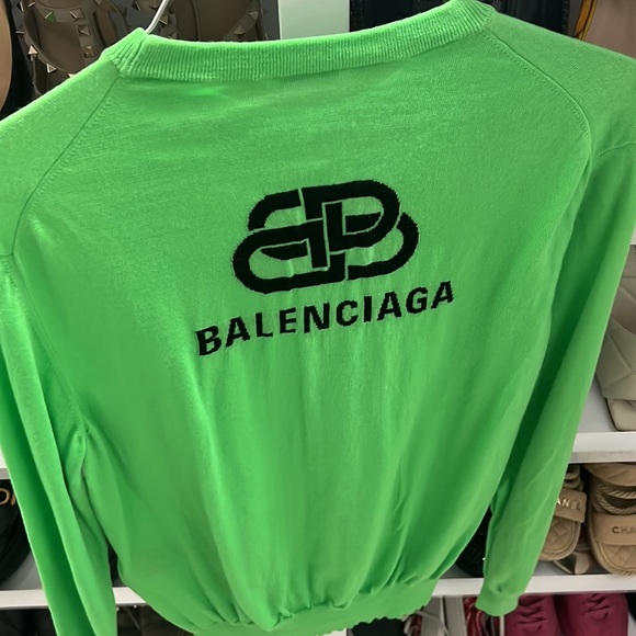 Long sleeve Balenciaga sweater size small - Picture 2 of 2